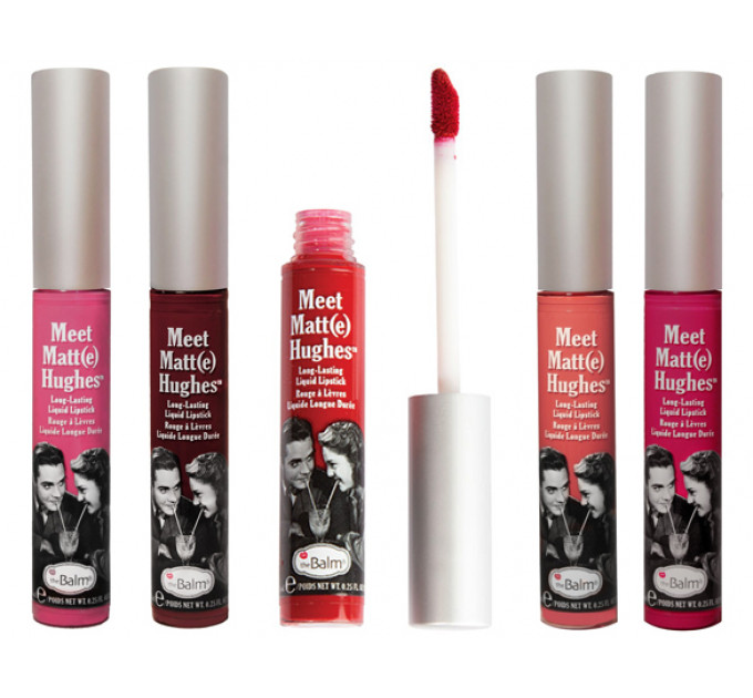 TheBalm Meet Matte Hughes Long Lasting Liquid Lipstick рідка матова помада